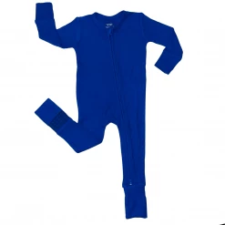 Muse Threads Sapphire Waffle Zip Convertible Footie