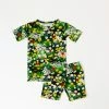 Muse Threads Little Humans Wildflowers Short Sleeve/Shorts PJ Set 2 Muse Threads Little Humans Wildflowers Short Sleeve/Shorts PJ Set