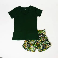 Muse Threads Summer Grass Women's Lounge V-Neck Big Humans