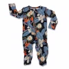 Muse Threads Cool Tropics Zip Footie With Ruffles Little Humans