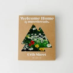 Muse Threads Wildflowers Crib Sheet