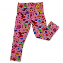 Muse Threads Hummingbird Floral Convertible Footie Lounge Pants Little Humans