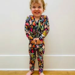 Muse Threads Ornamental Zip Convertible Footie Little Humans