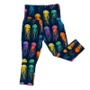 Muse Threads Little Humans Rainbow Jellies Convertible Footie Lounge Pants