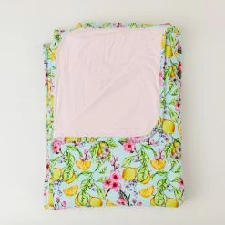 Muse Threads Vibrant Home Lemon Sakura | Pink Petal Great Grand Lovey™