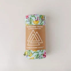 Muse Threads Vibrant Home Lemon Sakura | Pink Petal Great Grand Lovey™