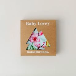 Muse Threads Little Humans Lemon Sakura | Pink Petal Baby Lovey