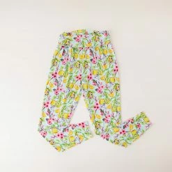 Muse Threads Lemon Sakura Women's Lounge Joggers Big Humans