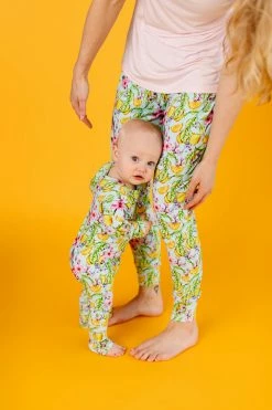 Muse Threads Lemon Sakura Women's Lounge Joggers Big Humans