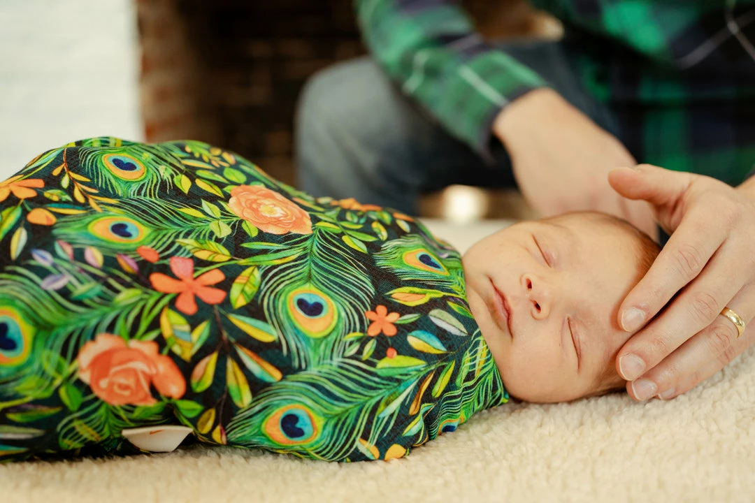 Muse Threads Peacock Floral | Coral Grand Lovey™ Little Humans 6 Muse Threads Peacock Floral | Coral Grand Lovey™ Little Humans