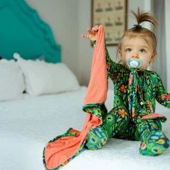 Muse Threads Peacock Floral | Coral Original Lovey™