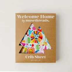 Muse Threads Party Animals Crib Sheet