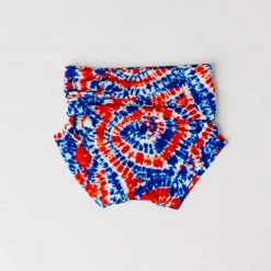 Muse Threads Red, White, And Blueberry Bummie Shorts