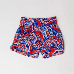 Muse Threads Big Humans Red, White, And Blueberry Women's Lounge Shorts