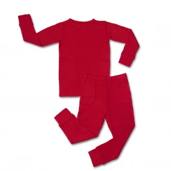 Muse Threads Wholesale Ruby Waffle Long Sleeve PJ Set