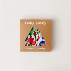 Muse Threads Little Humans Very Sweet Pea | Ultra Violet Baby Lovey