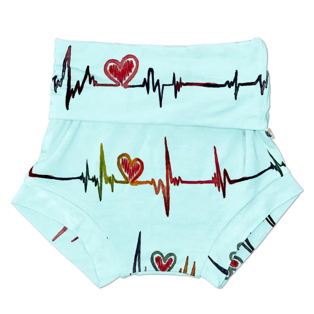 Muse Threads Heartbeat Bummie Shorts 4 Muse Threads Heartbeat Bummie Shorts