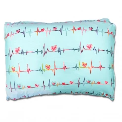 Muse Threads Vibrant Home Heartbeat Standard Pillow Case Set