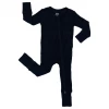 Muse Threads Onyx Waffle Zip Convertible Footie Little Humans 2 Muse Threads Onyx Waffle Zip Convertible Footie Little Humans