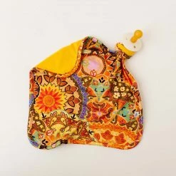 Muse Threads Sunshine Mandala | Sunshine Yellow Baby Lovey Little Humans