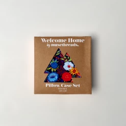 Muse Threads Vibrant Home Funky Floral Standard Pillow Case Set