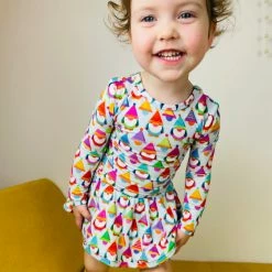 Muse Threads Party Gnomes Leotard Dress Little Humans
