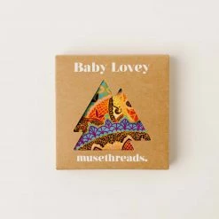 Muse Threads Sunshine Mandala | Sunshine Yellow Baby Lovey Little Humans