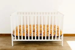 Muse Threads Sunshine Mandala Crib Sheet Vibrant Home