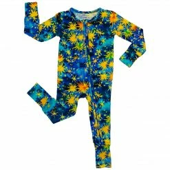 Muse Threads Starry Starry Night Zip Convertible Footie Little Humans