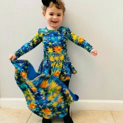 Muse Threads Starry Starry Night Leotard Dress 10 Muse Threads Starry Starry Night Leotard Dress