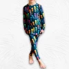 Muse Threads Rainbow Jellies Long Sleeve PJ Set Little Humans
