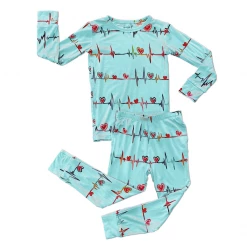 Muse Threads Heartbeat Long Sleeve PJ Set