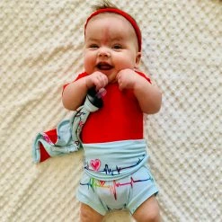 Muse Threads Heartbeat Bummie Shorts