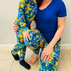 Muse Threads Big Humans Starry Starry Night Women's Lounge Joggers