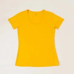 Muse Threads Sunshine Yellow Women's Lounge V-Neck