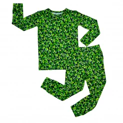 Muse Threads Lucky Clover Long Sleeve PJ Set