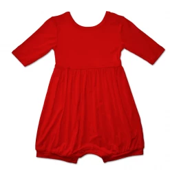 Muse Threads Cherry Half Sleeve Bummie Romper