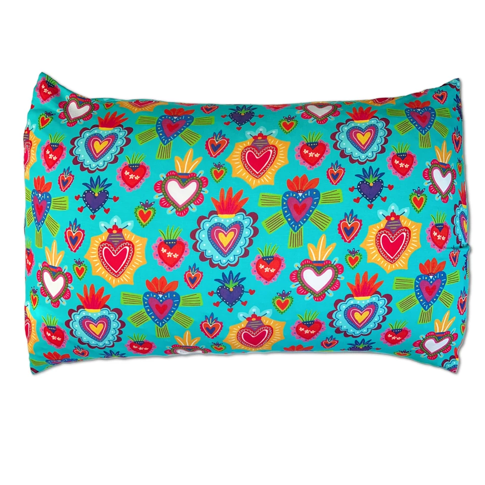 Muse Threads Milagro Hearts Standard Pillow Case Set 3 Muse Threads Milagro Hearts Standard Pillow Case Set
