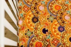 Muse Threads Sunshine Mandala Crib Sheet Vibrant Home