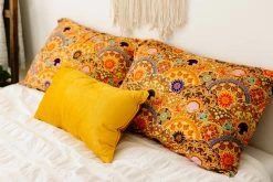 Muse Threads Sunshine Mandala Standard Pillow Case Set