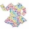 Muse Threads Little Humans Rainbow Snowflakes Leotard Dress 1 Muse Threads Little Humans Rainbow Snowflakes Leotard Dress