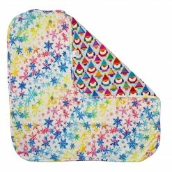 Muse Threads Rainbow Snowflakes | Party Gnomes Original Lovey™ Blankets & Throws